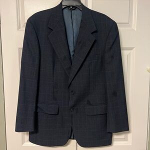 Vintage Bill Blass Blazer Mens Jacket Sport Coat Soft Classy Suit